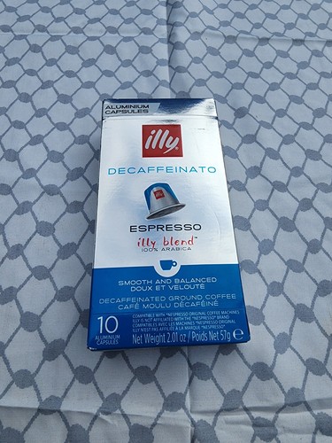 One box illy decaf - box,