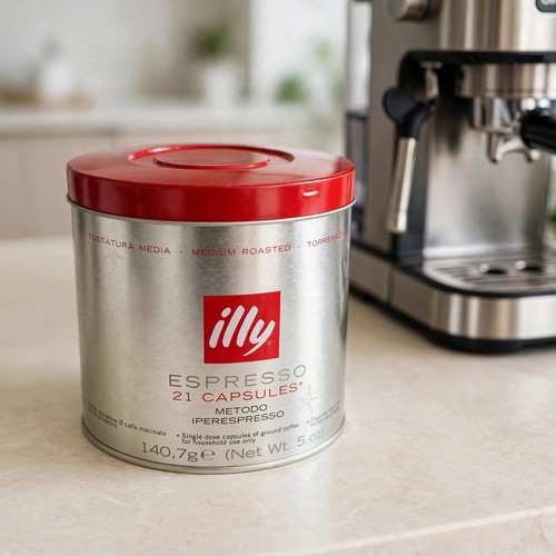Illy espresso capsules medium - espresso,